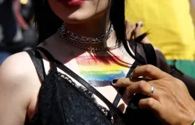 Foto referencia de la marcha del orgullo LGBTIQ en Medellín