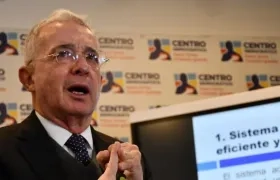 Álvaro Uribe, expresidente de Colombia.