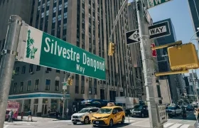 Develado el “Silvestre Dangond Way", en Nueva York