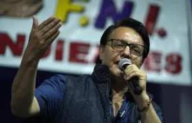 Fernando Villavicencio, candidato presidencial de Ecuador asesinado. 