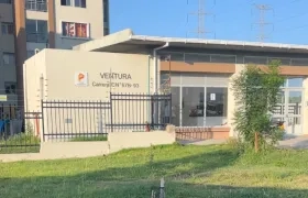 Conjunto residencial Ventura, donde se registró el doble homicidio. 