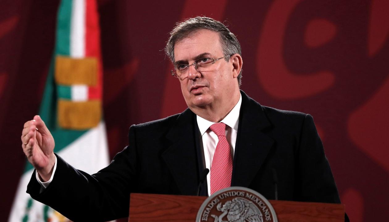 Secretario de Relaciones Exteriores de México, Marcelo Ebrard. 