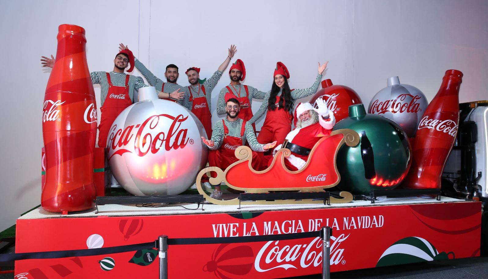 Caravana de Coca-Cola.