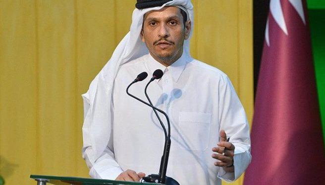 Ministro de Exteriores catarí, Mohamed bin Abderrahman. 