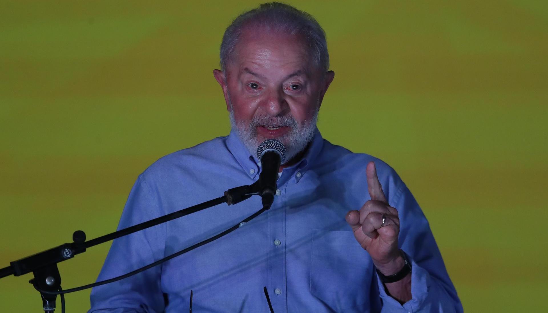 Luiz Inácio Lula da Silva. 