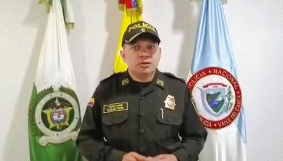 El coronel Carlos Feria es el jefe de seguridad de la Presidencia.