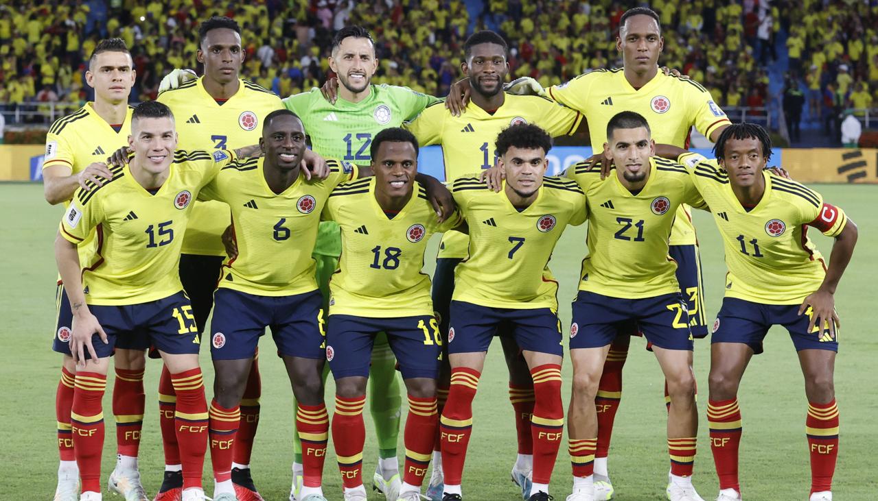 Selección Colombia que disputará la Copa América de Estados Unidos. 