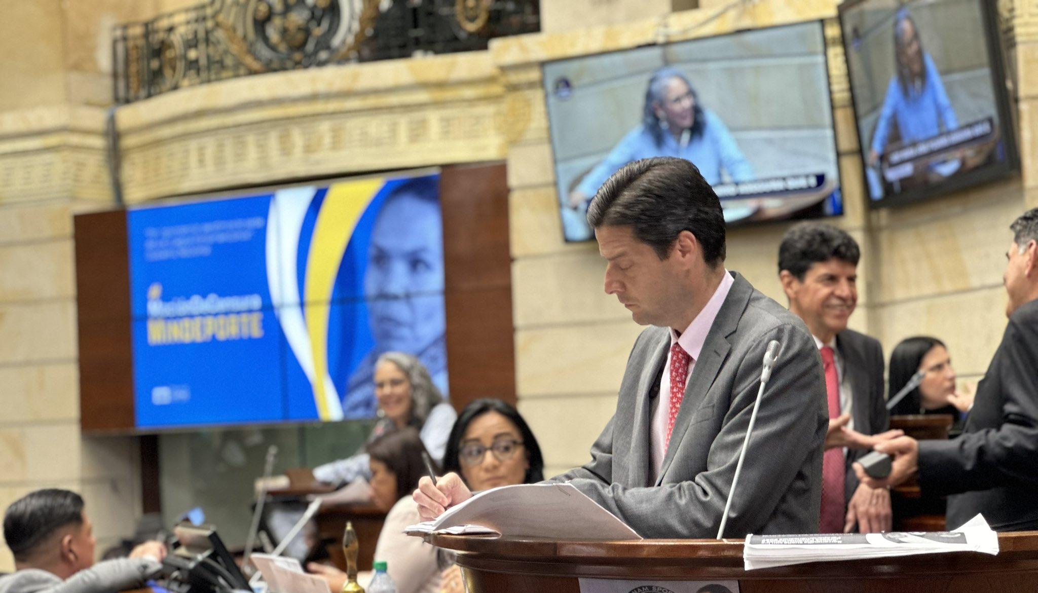 El senador Mauricio Gómez Amín.
