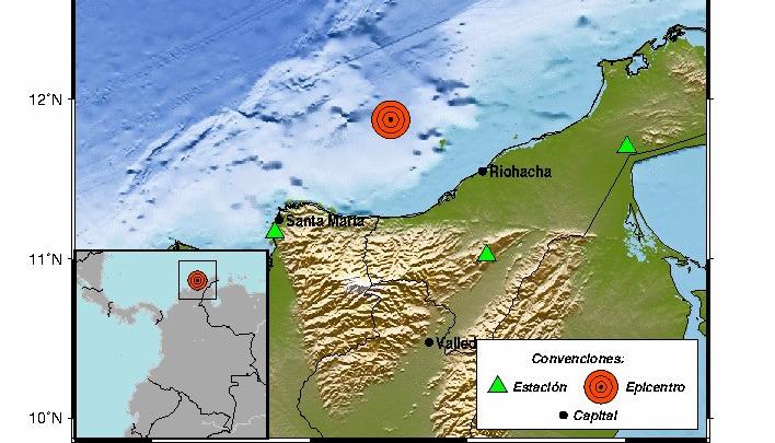 El temblor de este jueves en La Guajira