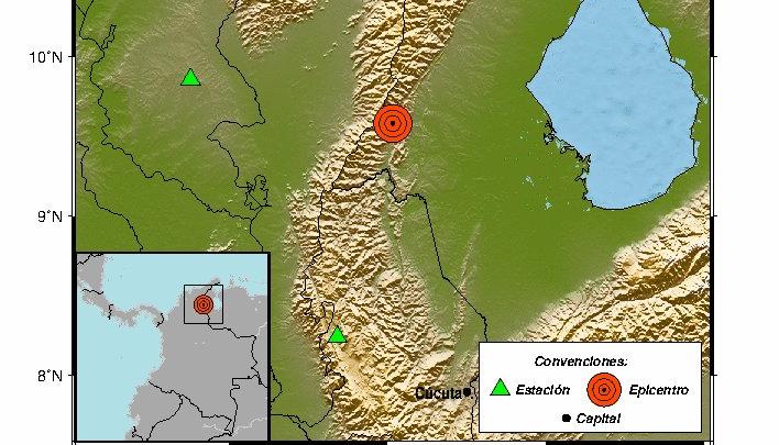 El temblor de este viernes 3 de mayo en el norte de Colombia