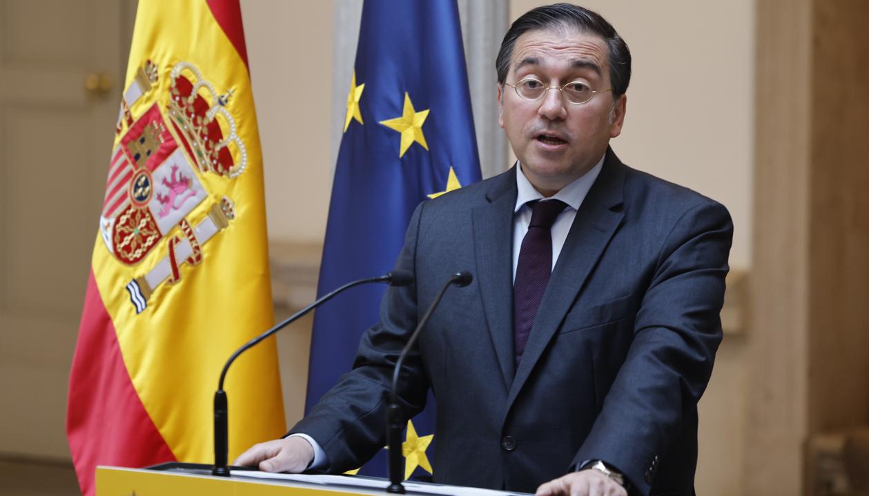 El ministro español de Asuntos Exteriores, José Manuel Albares.