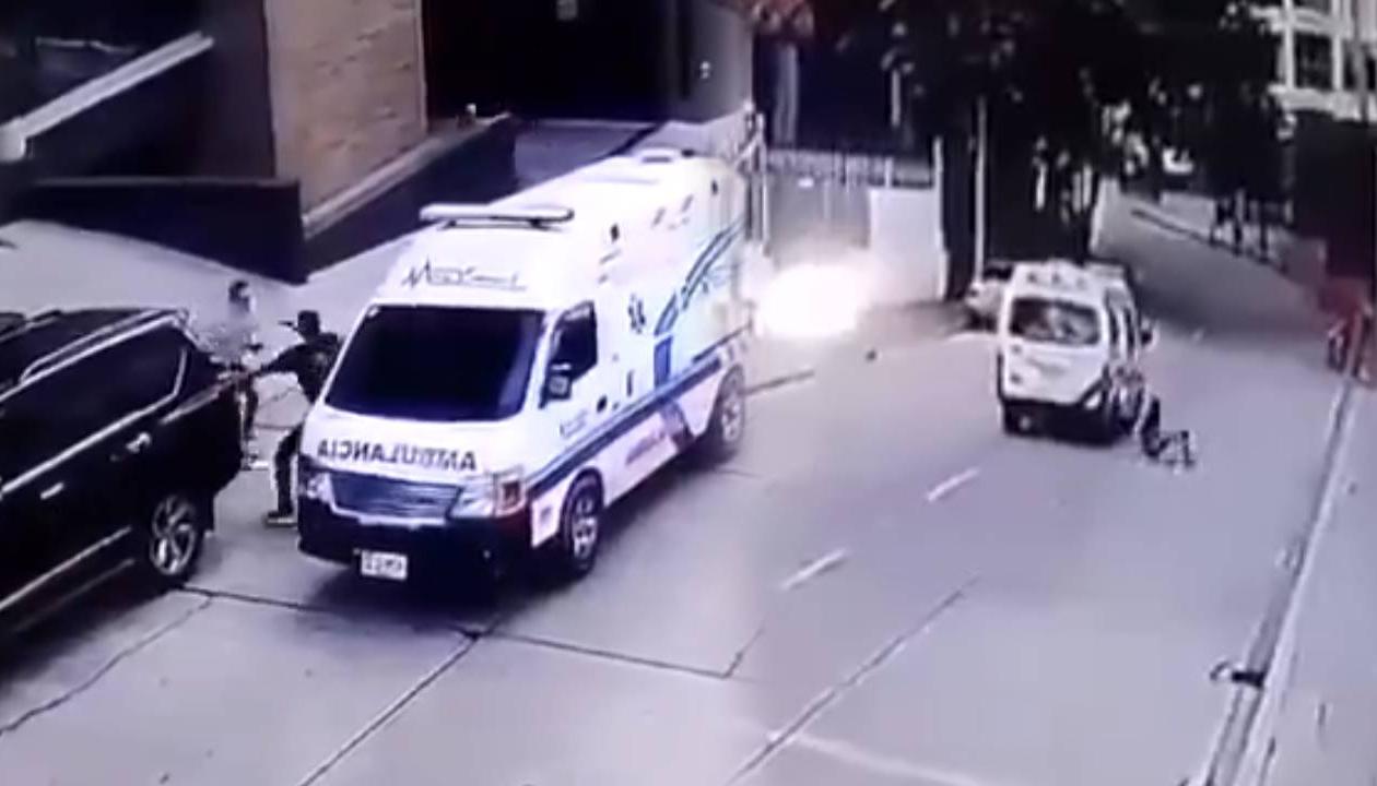 La víctima del secuestro se lanzó de la ambulancia para escapar de los raptores.