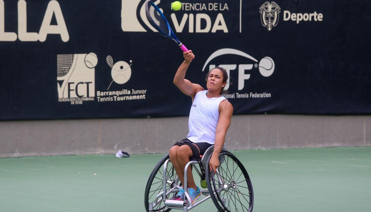 La brasileña María Fernanda Alves, campeona en la categoría open. 