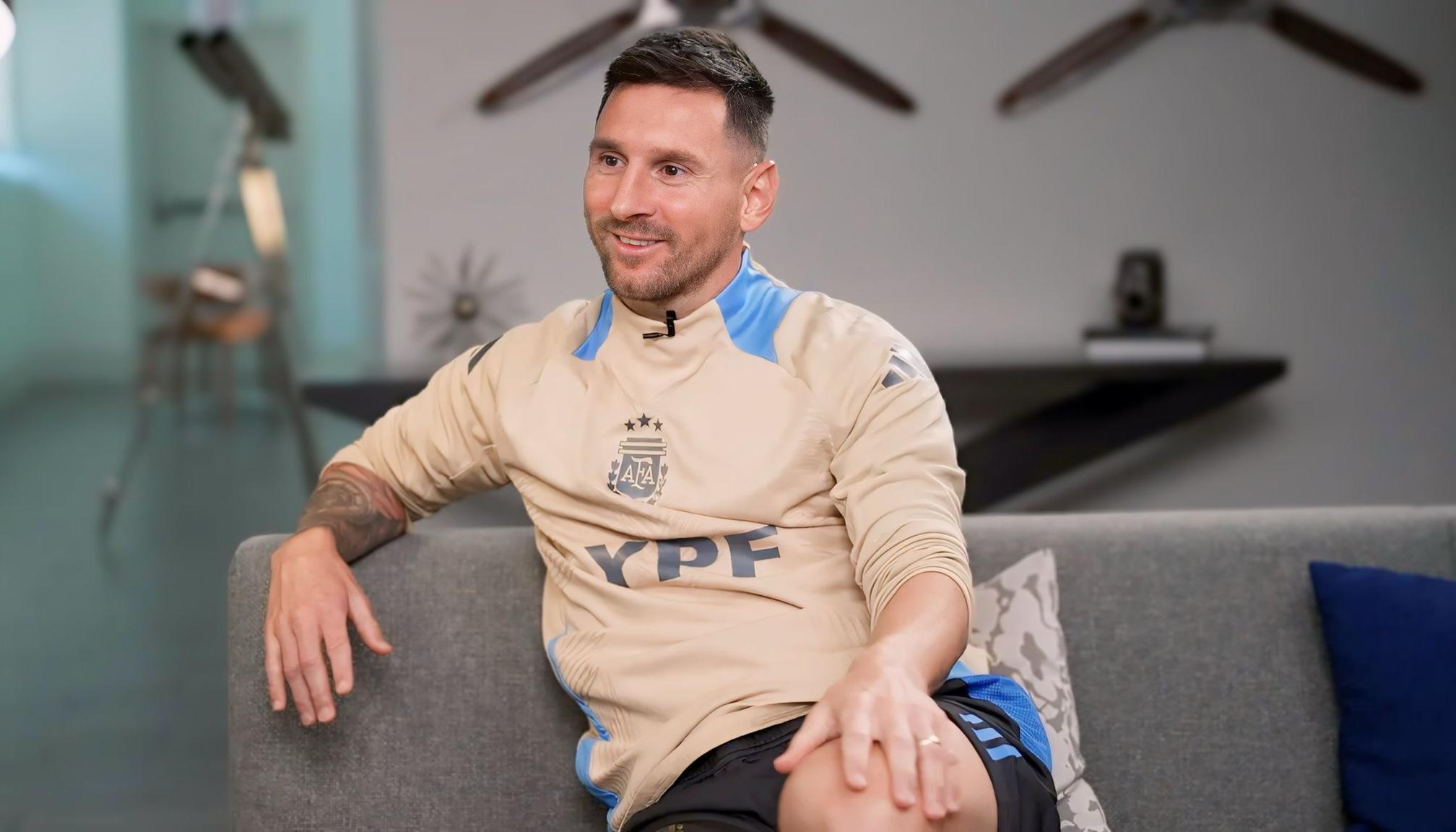 Lionel Messi reconoció que Argentina es favorita para coronarse campeón.