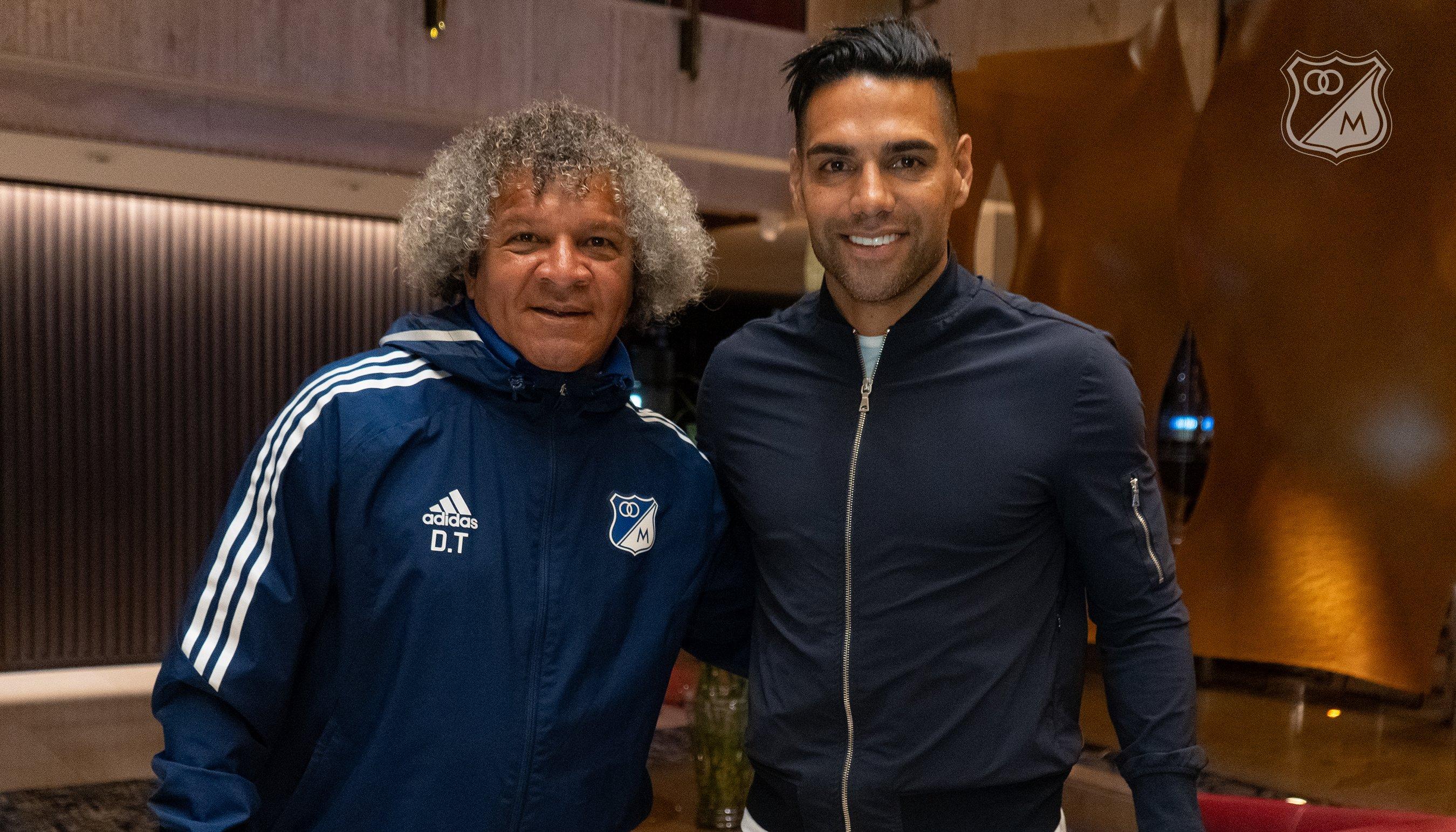 Alberto Gamero y Falcao García,la gran contratación de Millonarios para el segundo semestre de 2024.  