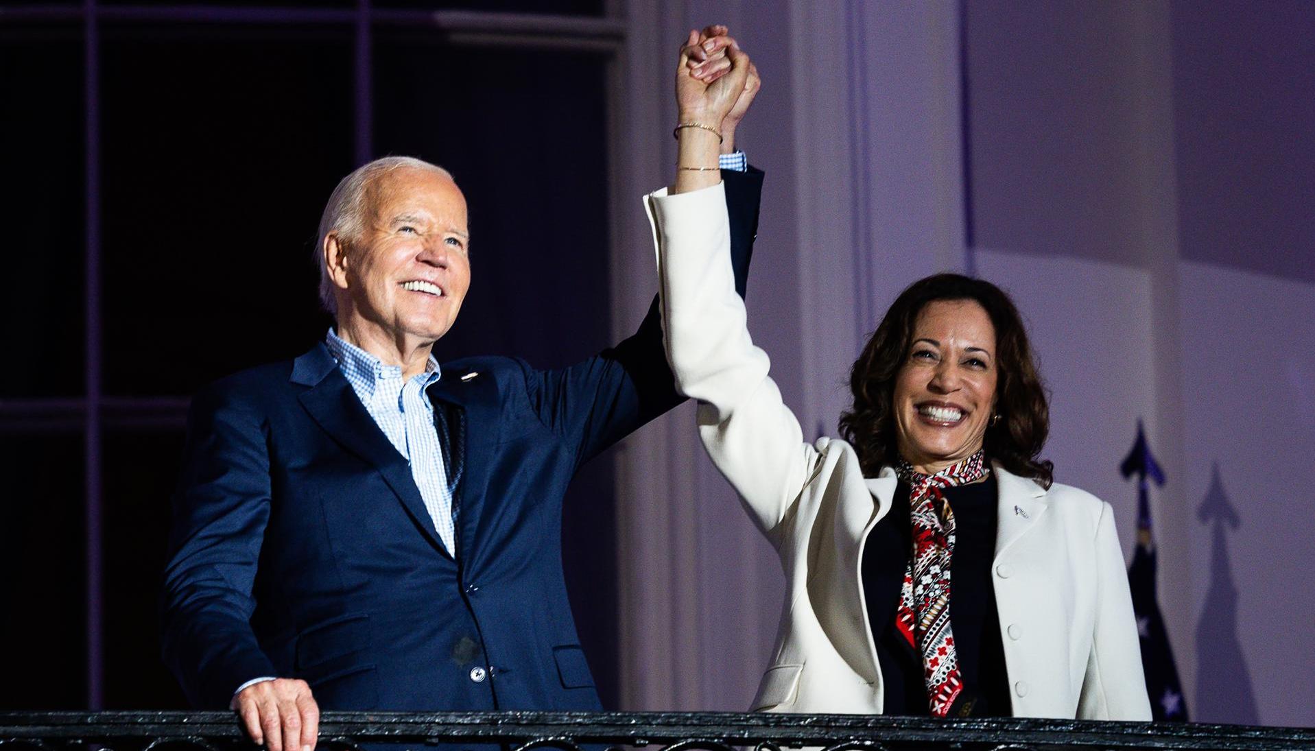 El presidente de EE.UU., Joe Biden, y la vicepresidenta, Kamala Harris.