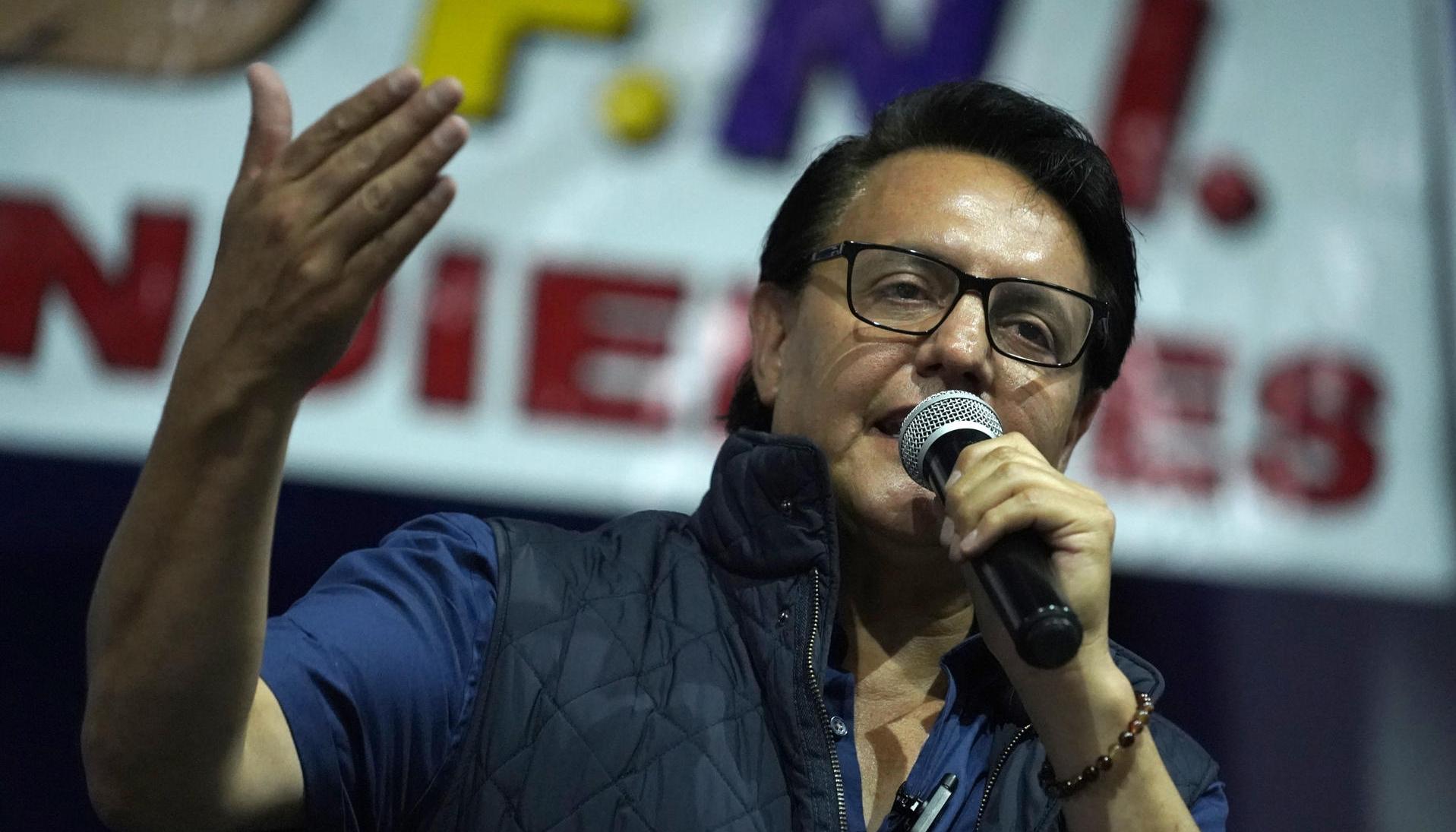 Fernando Villavicencio, candidato presidencial de Ecuador asesinado. 