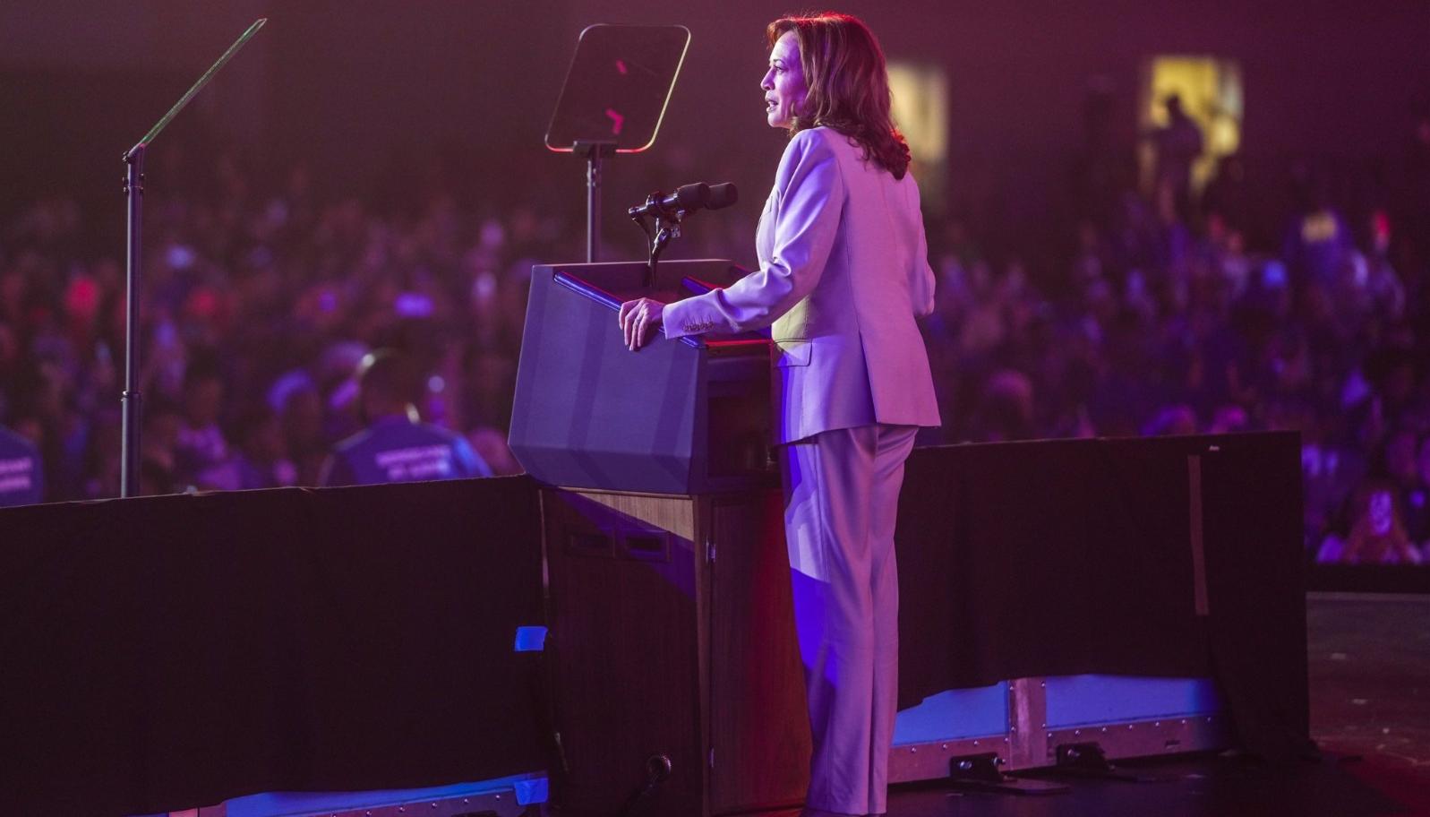 La vicepresidenta de Estados Unidos, Kamala Harris.