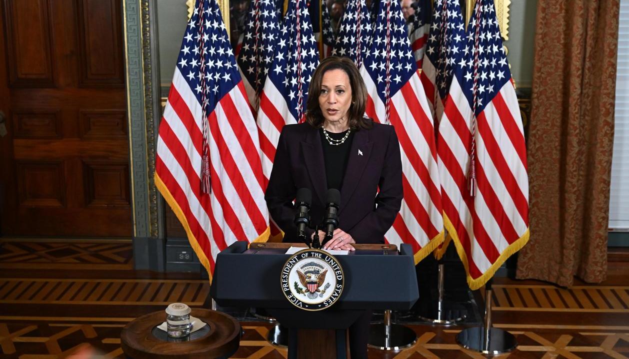 La vicepresidenta de EE.UU., Kamala Harris.