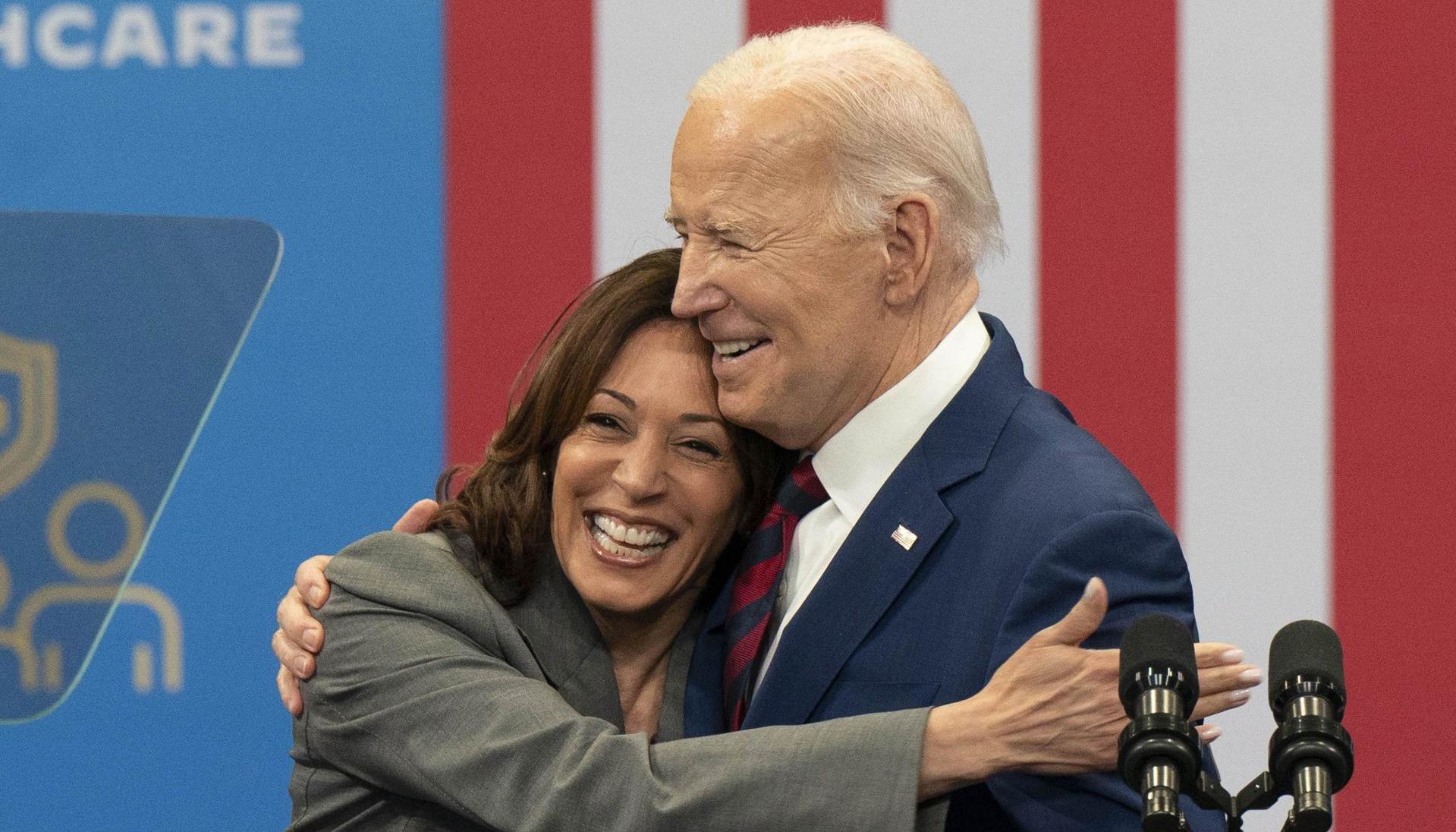 Kamala Harris y Joe Biden