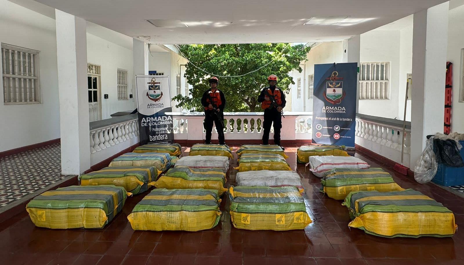 530 kilogramos de marihuana. 