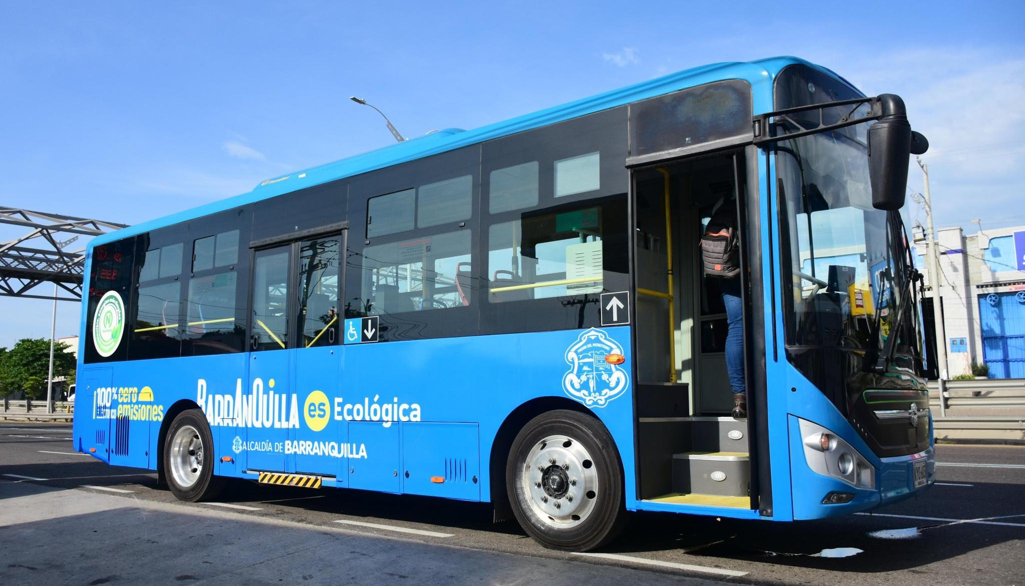 Buses eléctricos para Barranquilla.