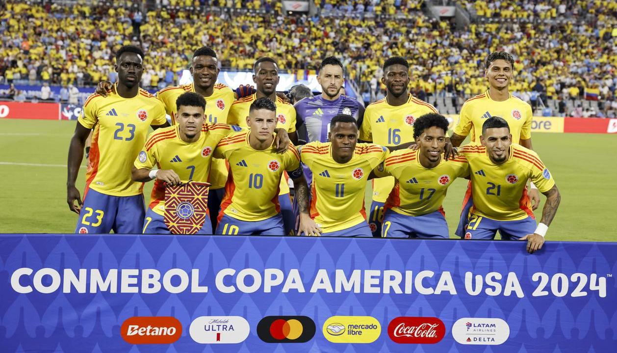 La Selección Colombia dirigida por Néstor Lorenzo, finalista de la Copa América 2024. 