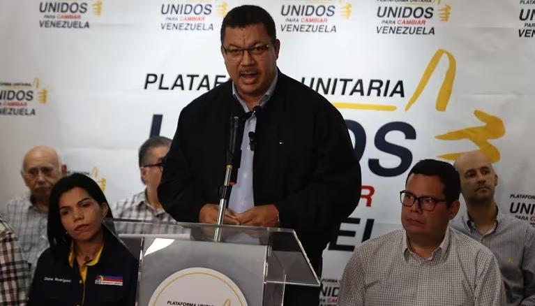 Simón Calzadilla, candidato presidencial de Venezuela. 