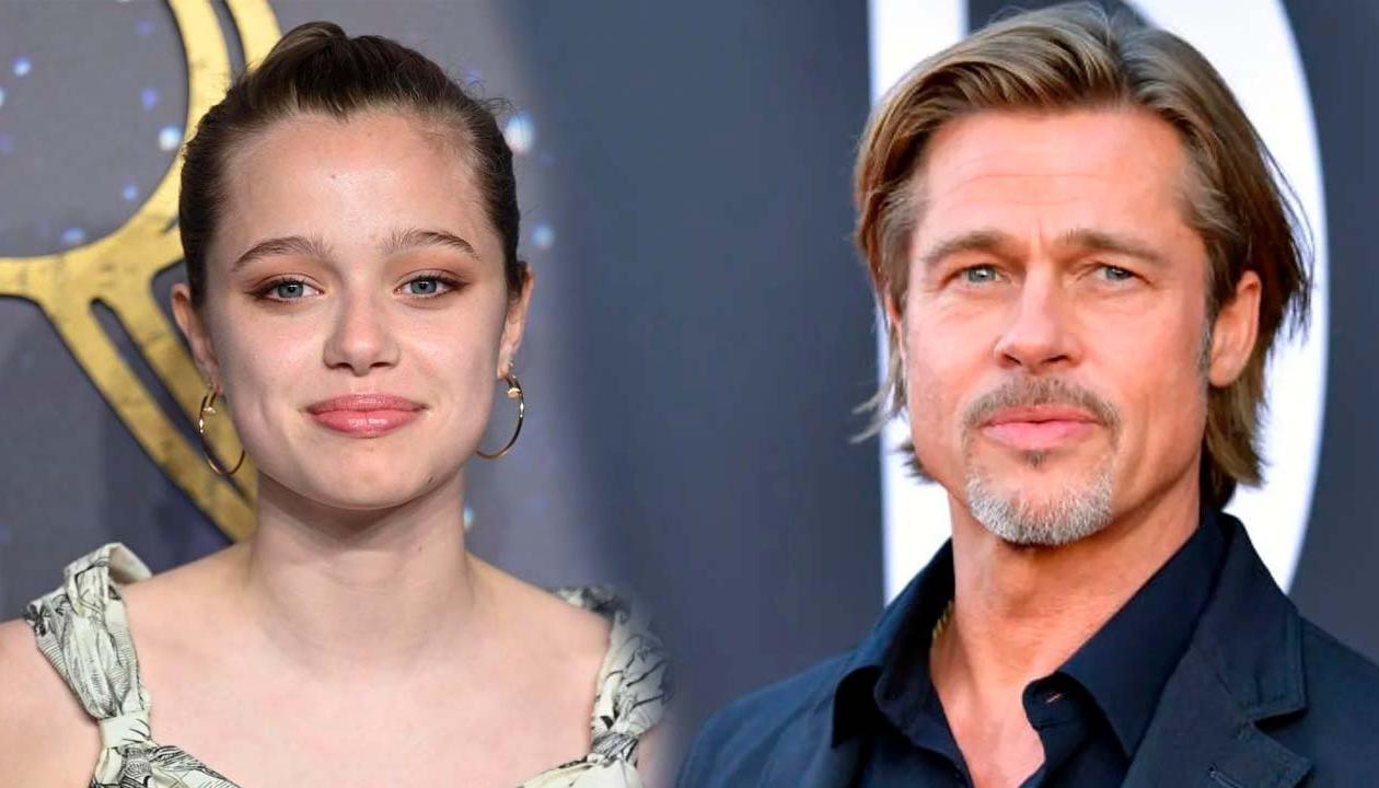 Shiloh, hija de Brad Pitt. 