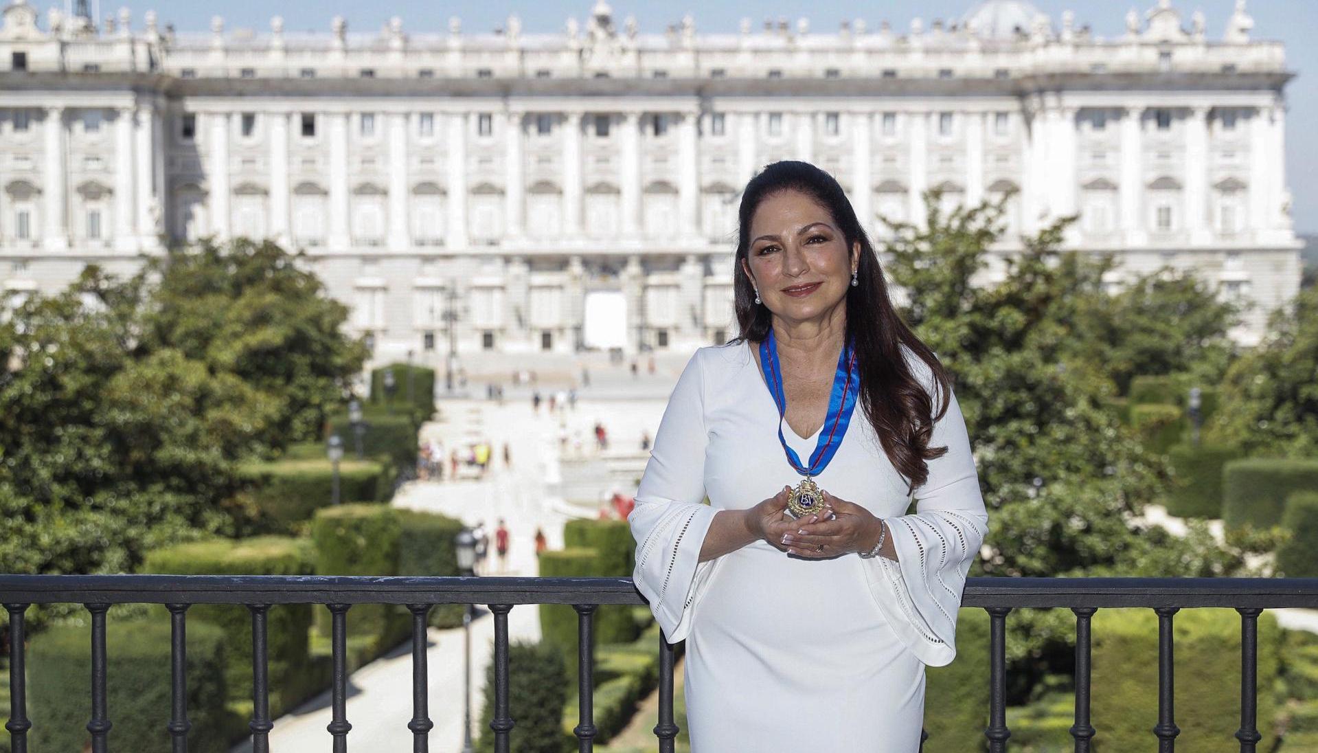 La cantante cubano-estadounidense Gloria Estefan. 