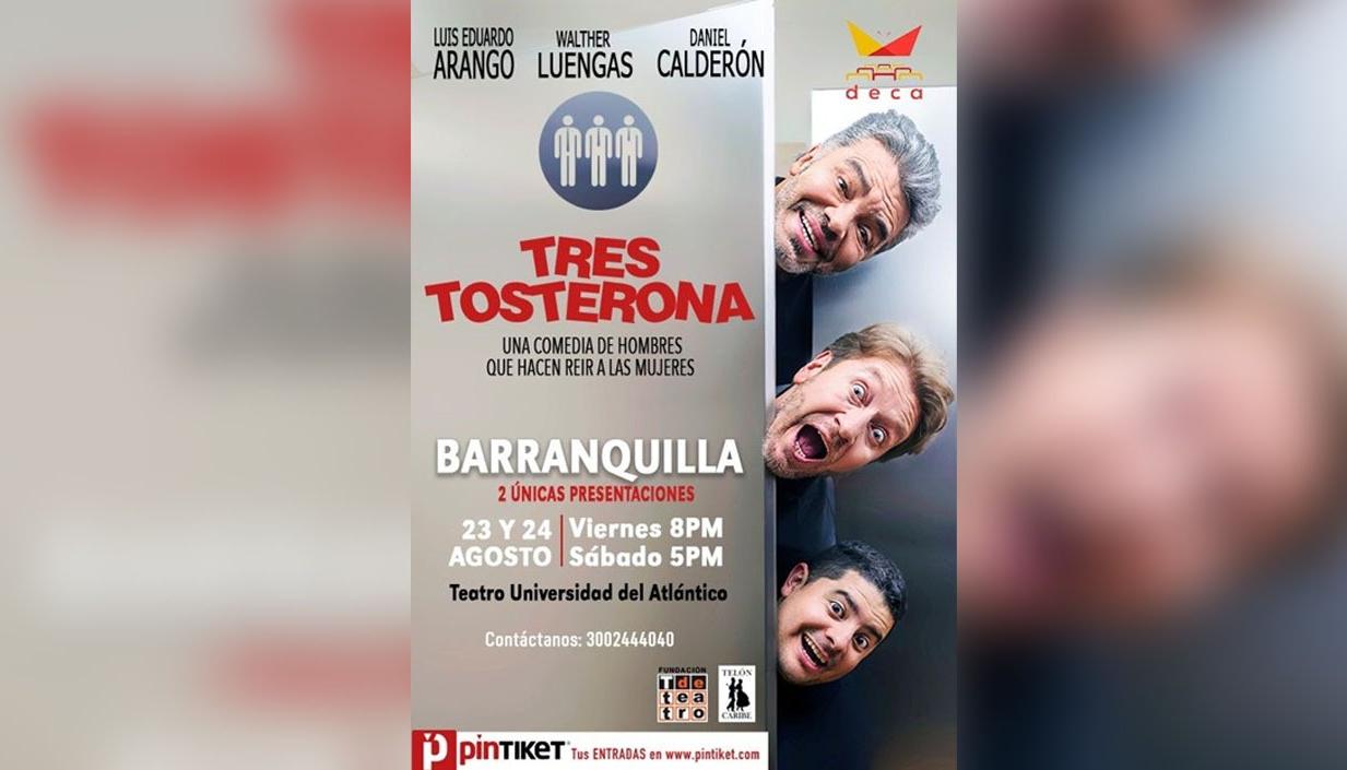 La función será en el Teatro de la Universidad del Atlántico. 