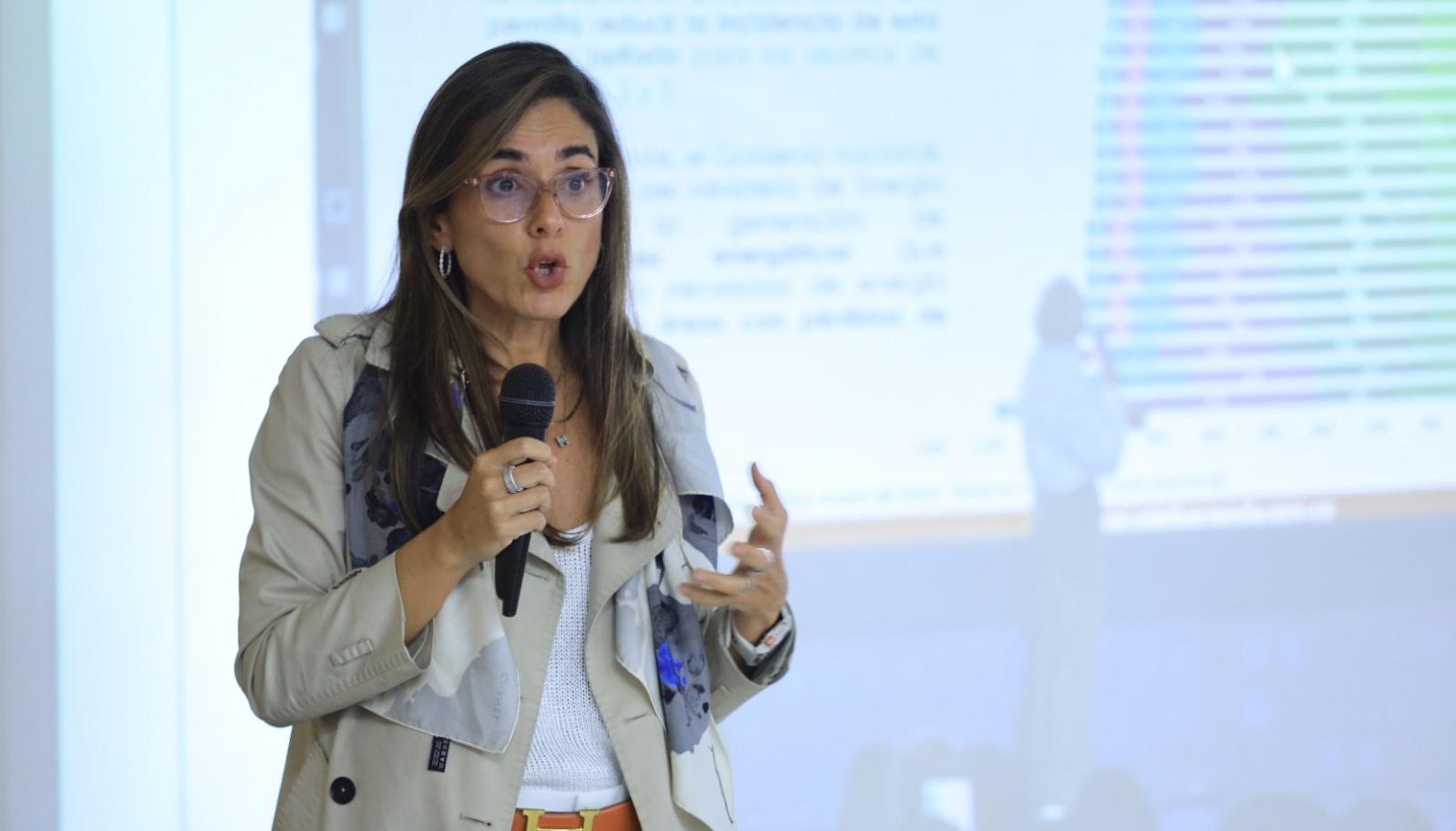 Natalia Gutiérrez, presidenta de Acolgen.