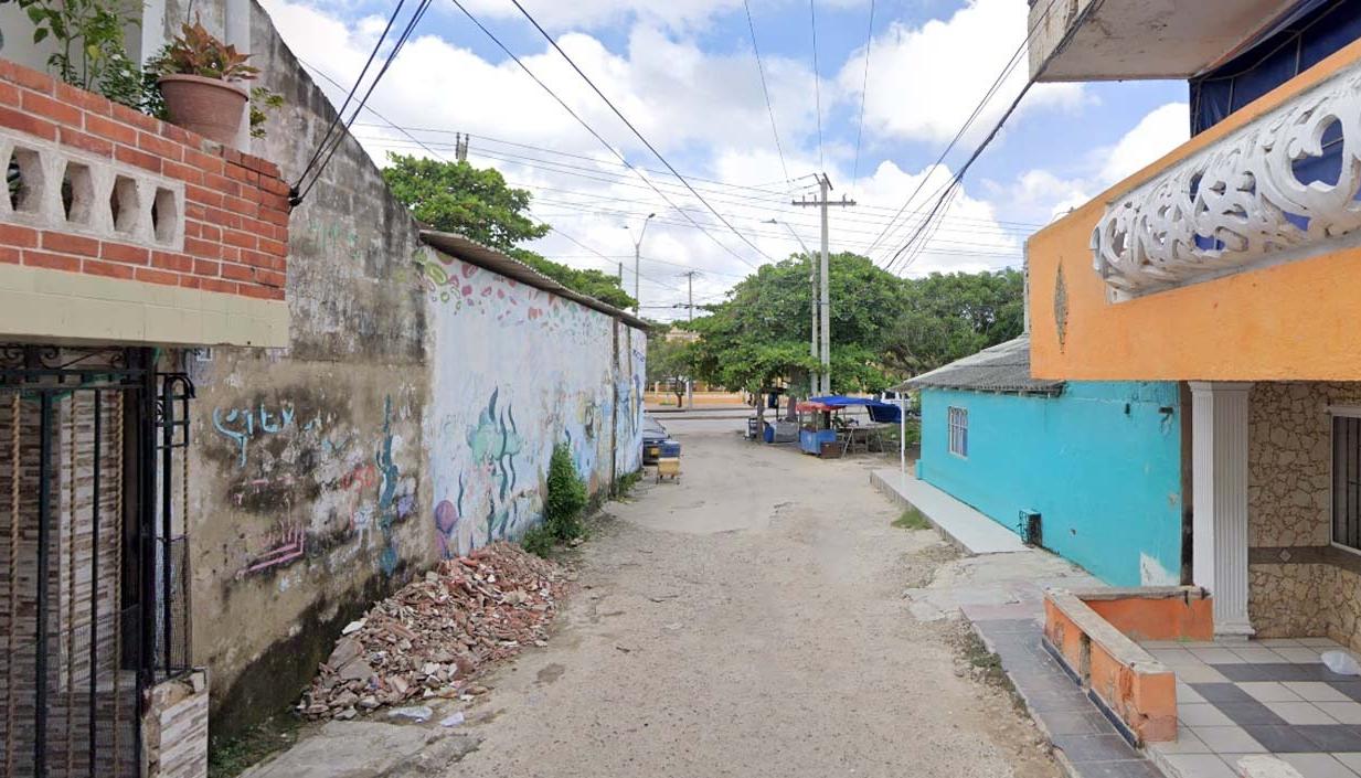 Sector de Barlovento donde ocurrió el crimen. 