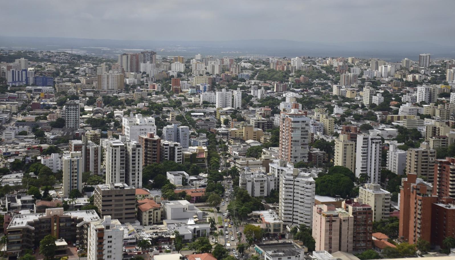 Panoramica de Barranquilla. 