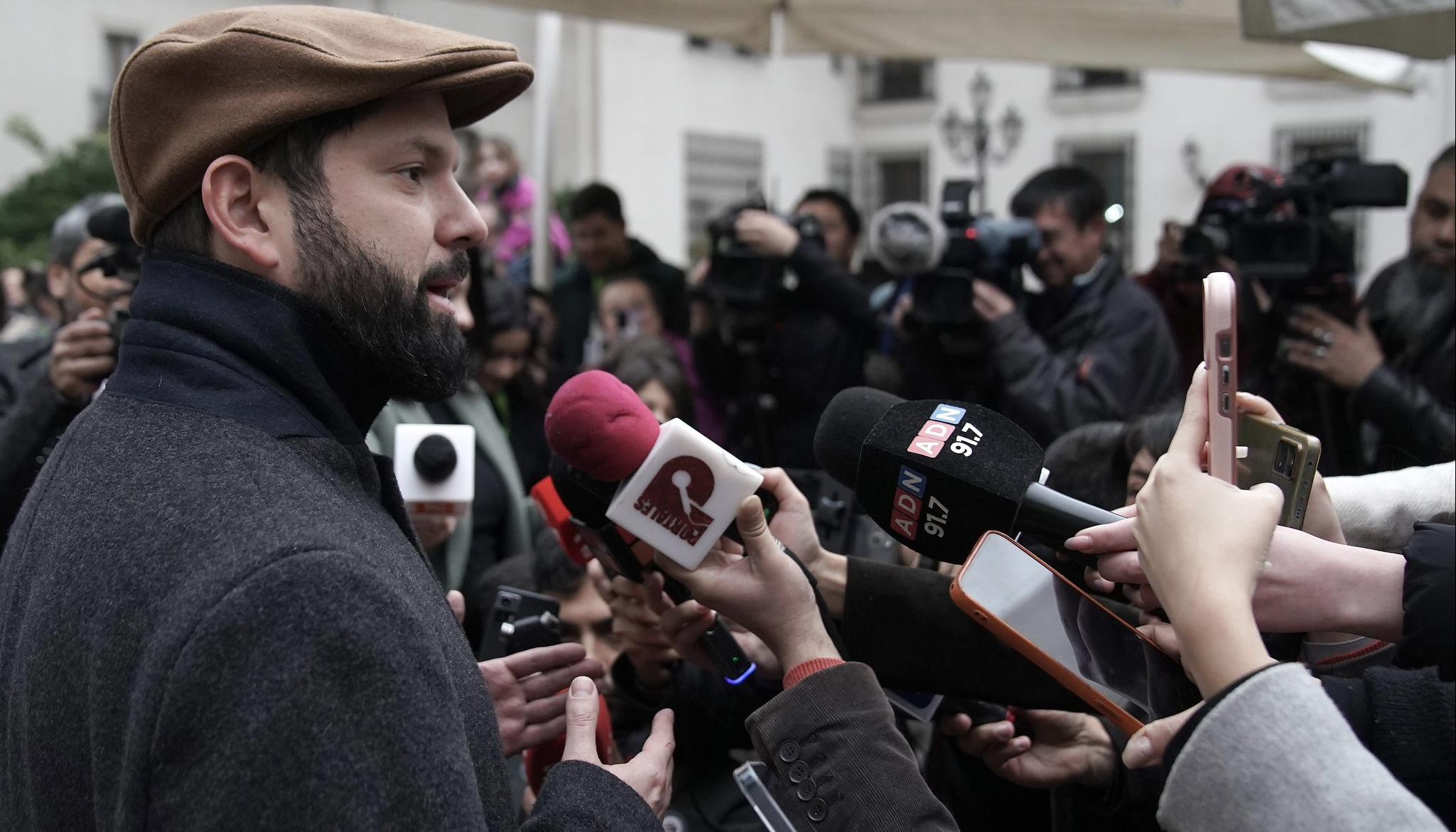 El presidente de Chile, Gabriel Boric.