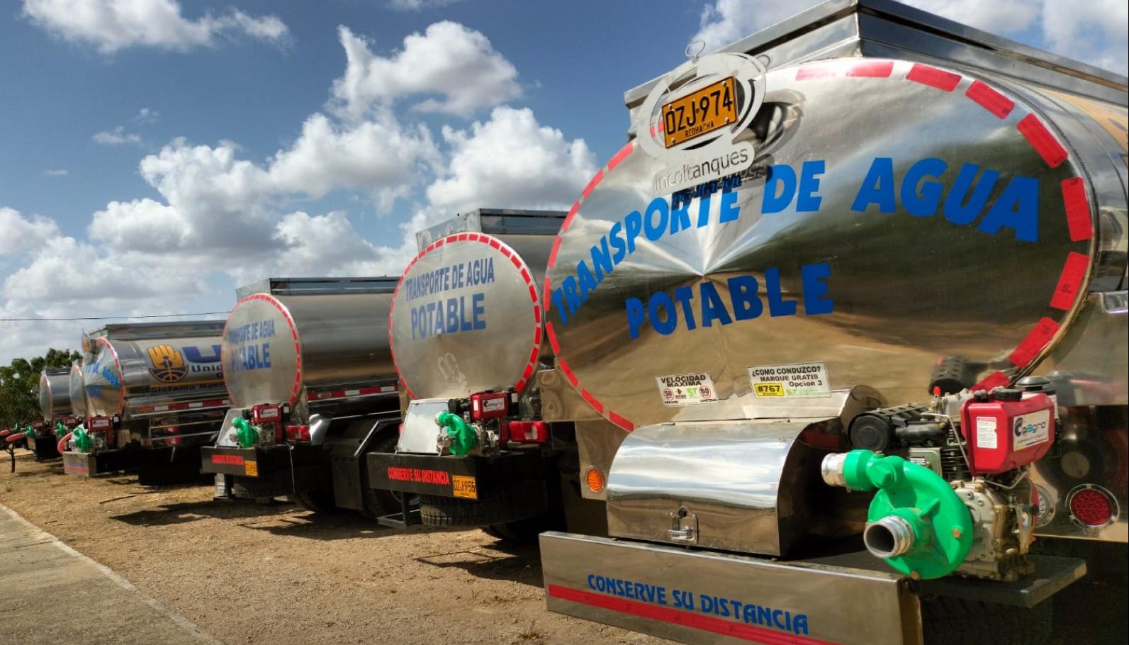  Carrotanques para La Guajira.