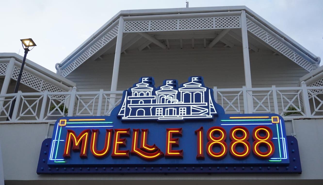 Centro Gastronómico Muelle 1888, en Puerto Colombia. 