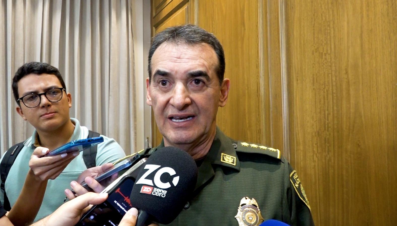 General William René Salamanca, Director de la Policía.