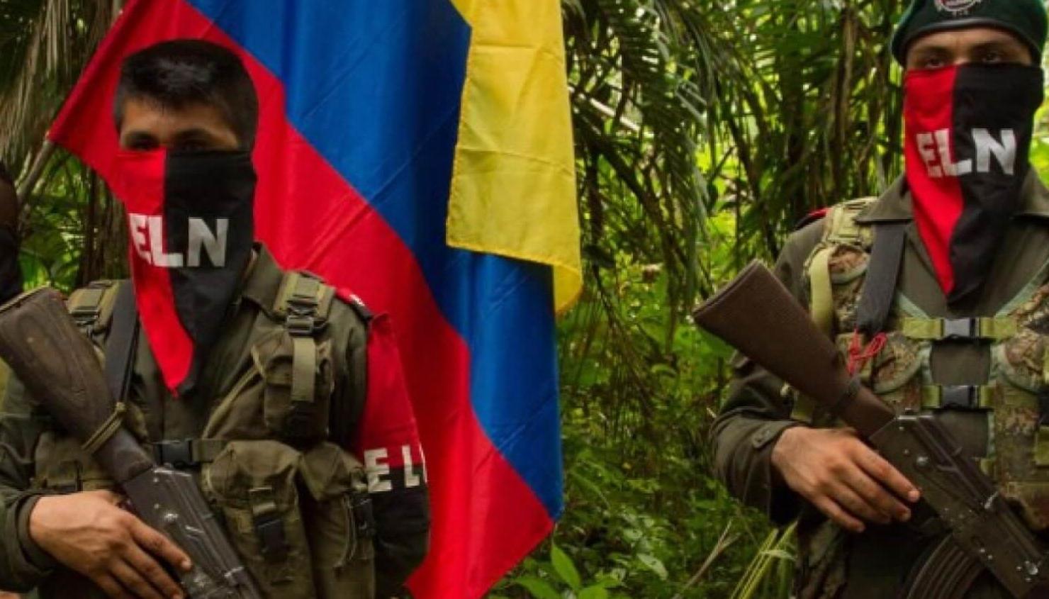 Guerrilleros del ELN.