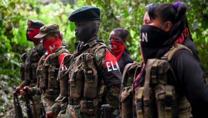 Guerrilleros del ELN. 