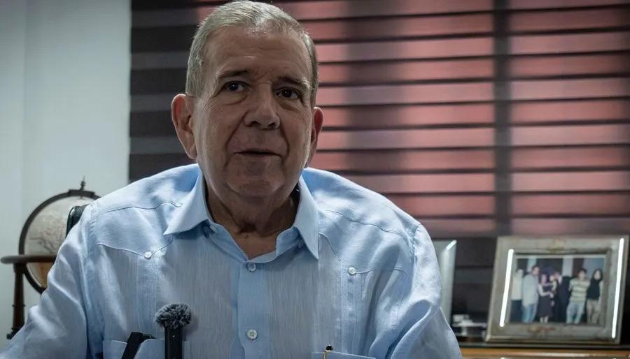 El abanderado de la principal coalición opositora de Venezuela, Edmundo González Urrutia.