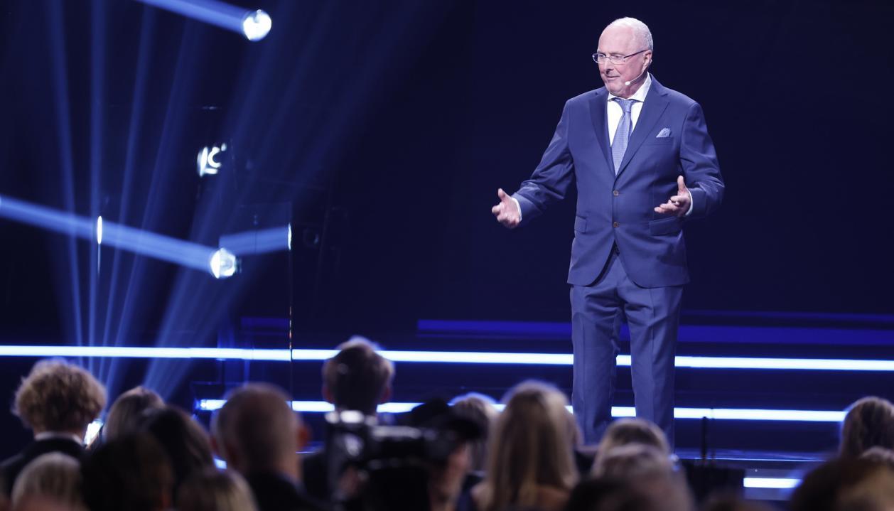 El entrenador sueco de fútbol Sven-Göran Eriksson.