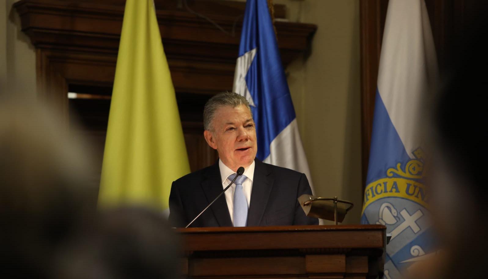 Juan Manuel Santos, expresidente de Colombia. 