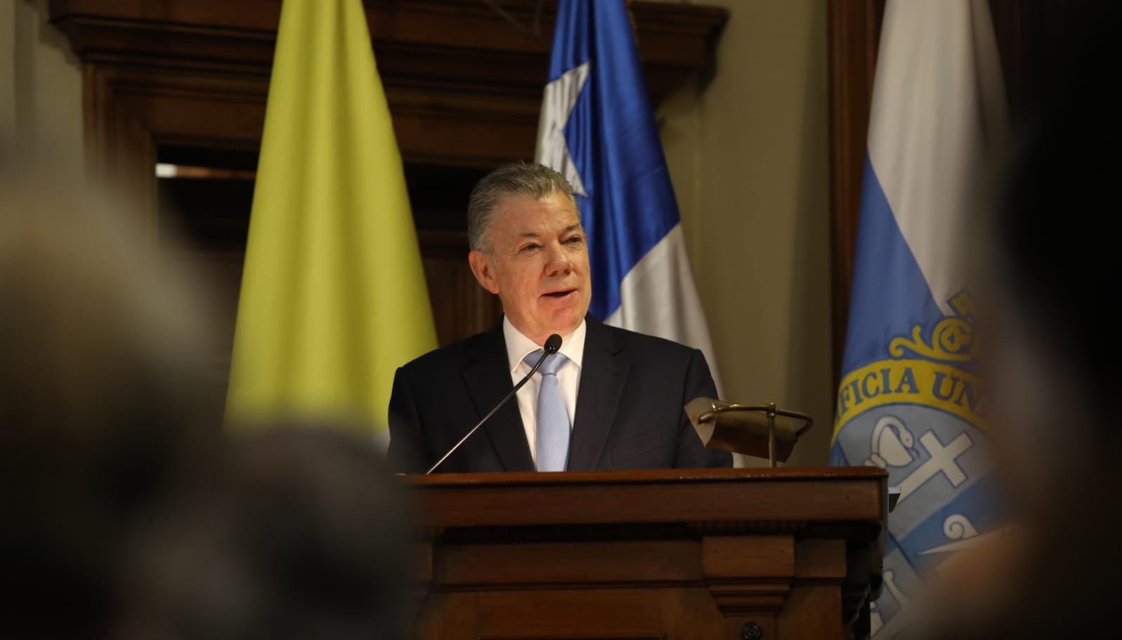 Juan Manuel Santos, Presidente de Colombia entre 2010 y 2018.