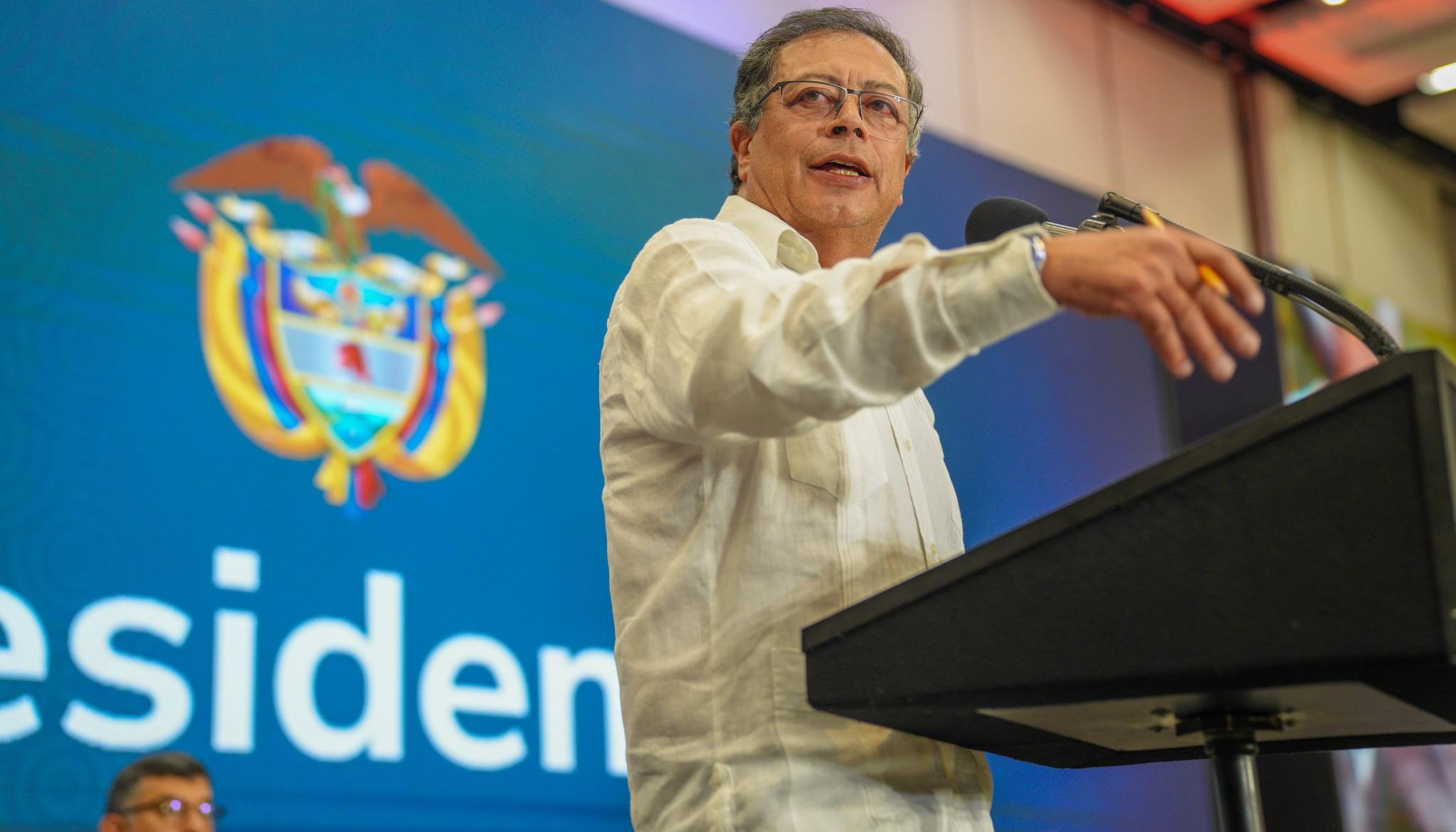 Gustavo Petro, Presidente de Colombia.