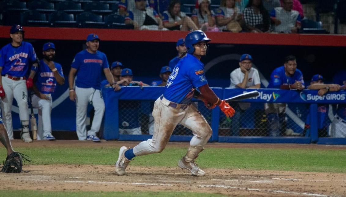 Carlos Arroyo, pelotero de la Selección Colombia de béisbol sub-23.