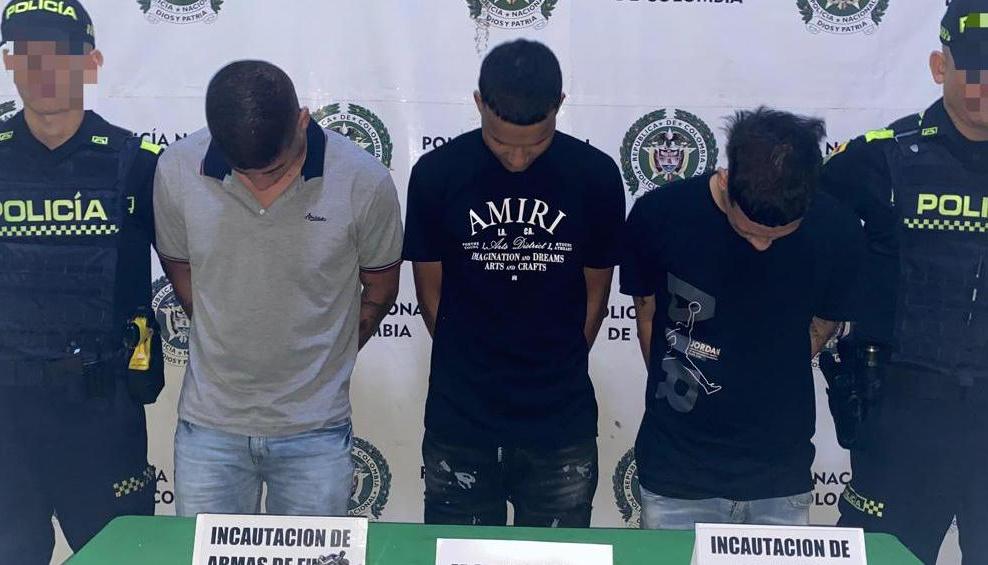 Los tres imputados por el crimen del joven en el barrio Barlovento. 