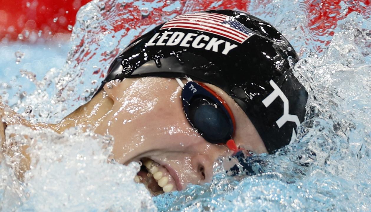 La estadounidense Katie Ledecky.