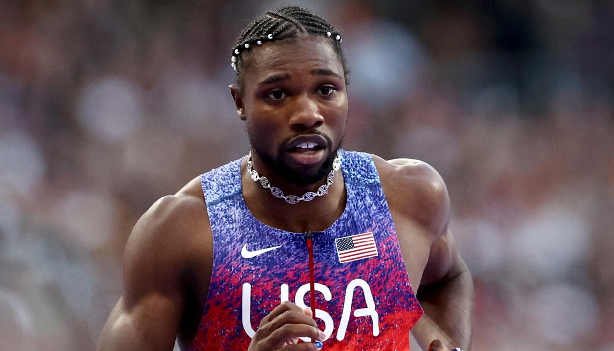 El velocista estadounidense Noah Lyles.