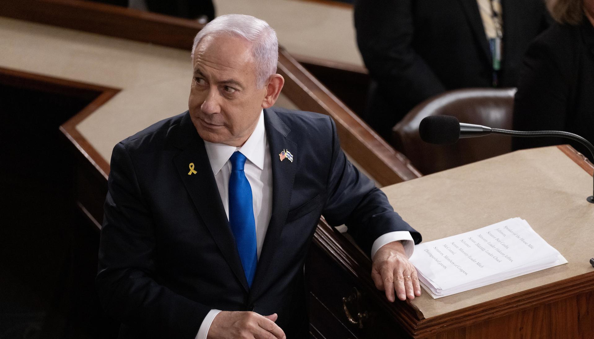 El primer ministro israelí, Benjamín Netanyahu.